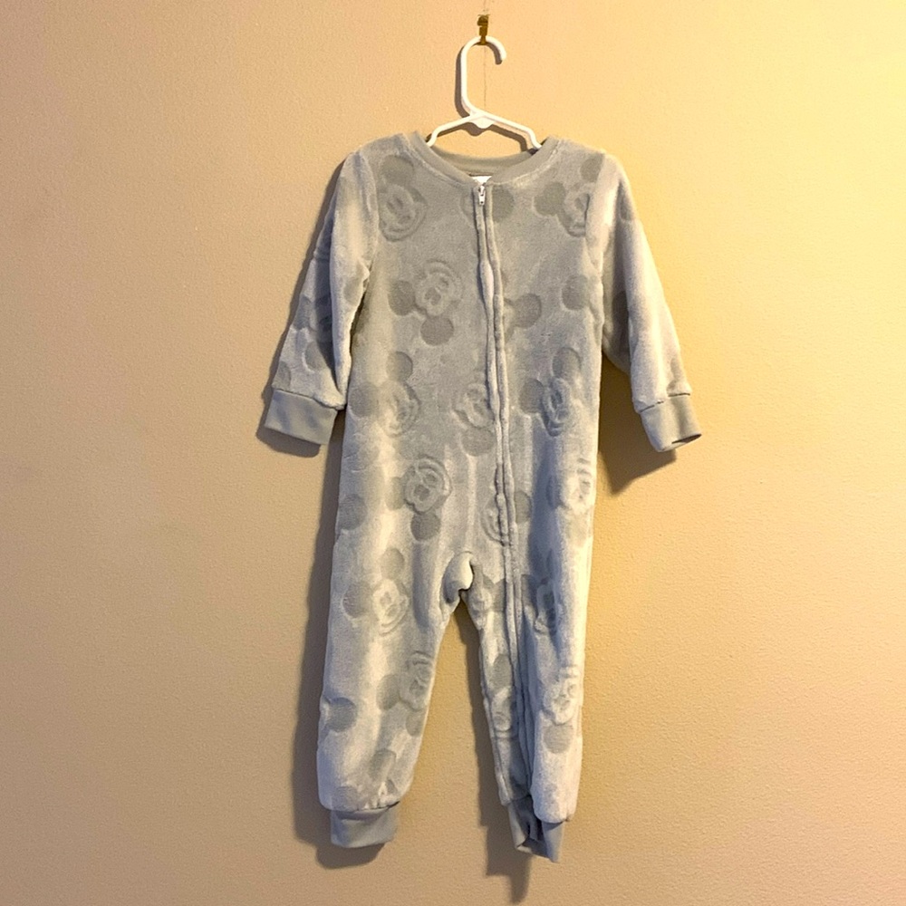 Gray Mickey pajamas